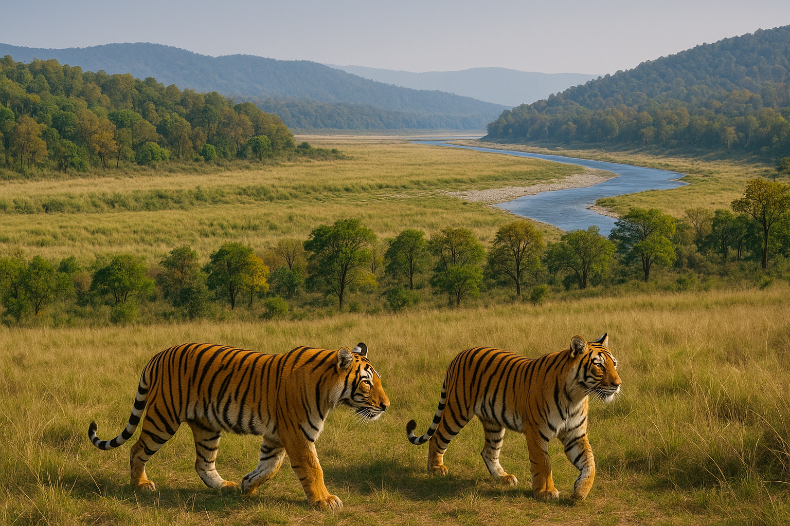 Jim Corbett National Park Travel Guide 2025 – Safaris, Zones, Best Time, and Stays
