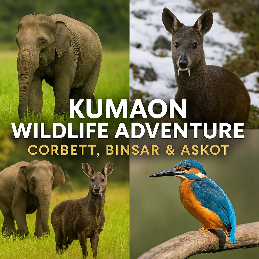 Kumaon Wildlife Adventure – Corbett, Binsar & Askot