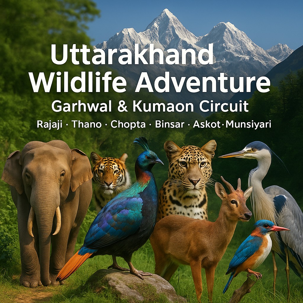Uttarakhand Wildlife Adventure – Garhwal & Kumaon Circuit